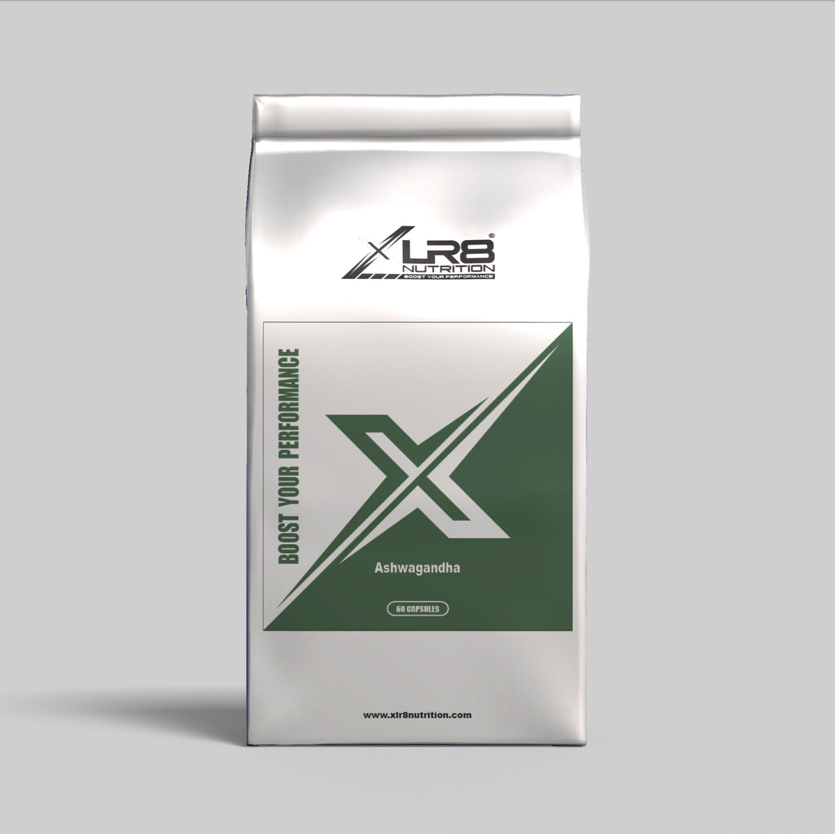 XLR8 Nutrition Ashwagandha capsules for stress relief and energy support