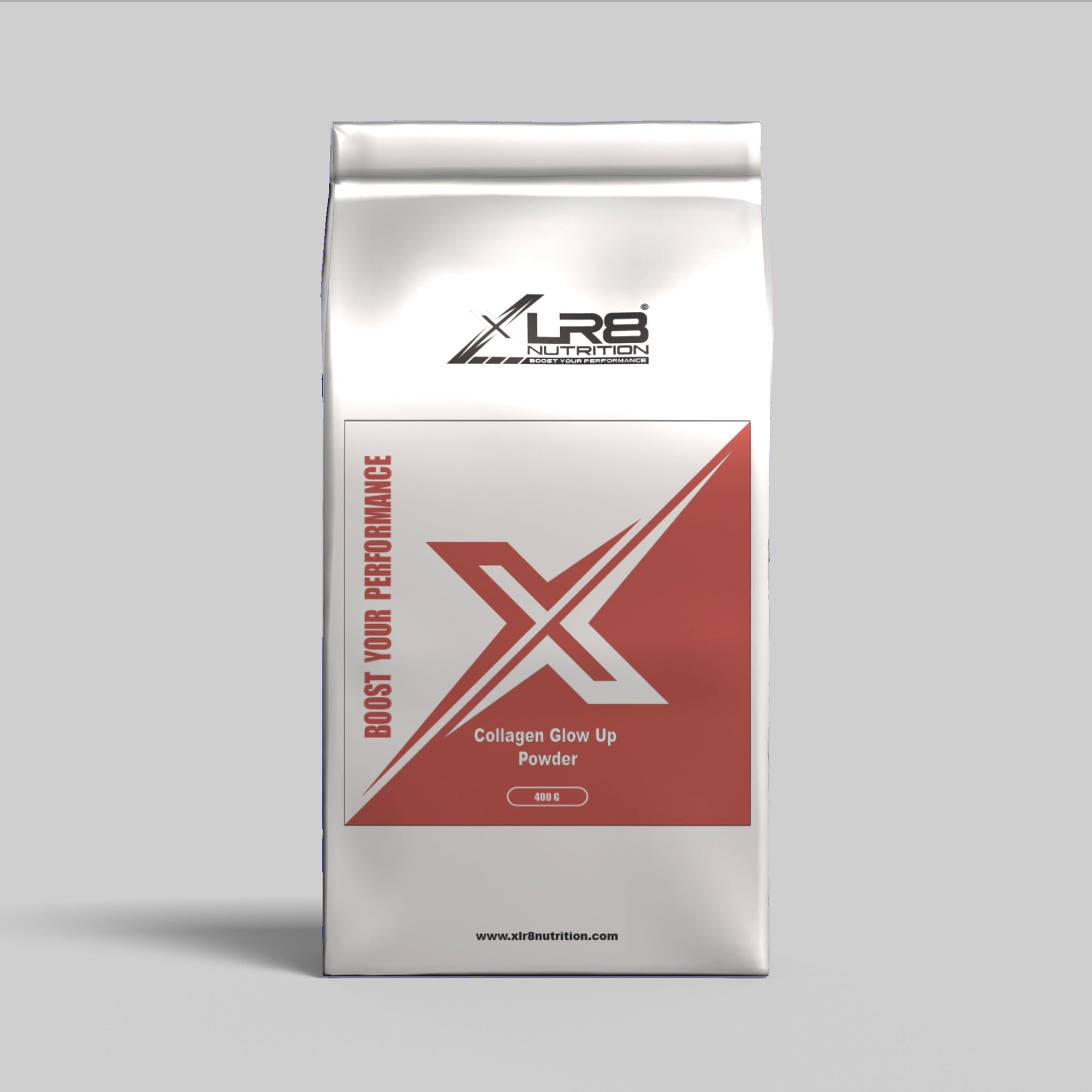 XLR8 Nutrition Collagen Glow Up Powder 400g for skin, hair, nails, and joints
