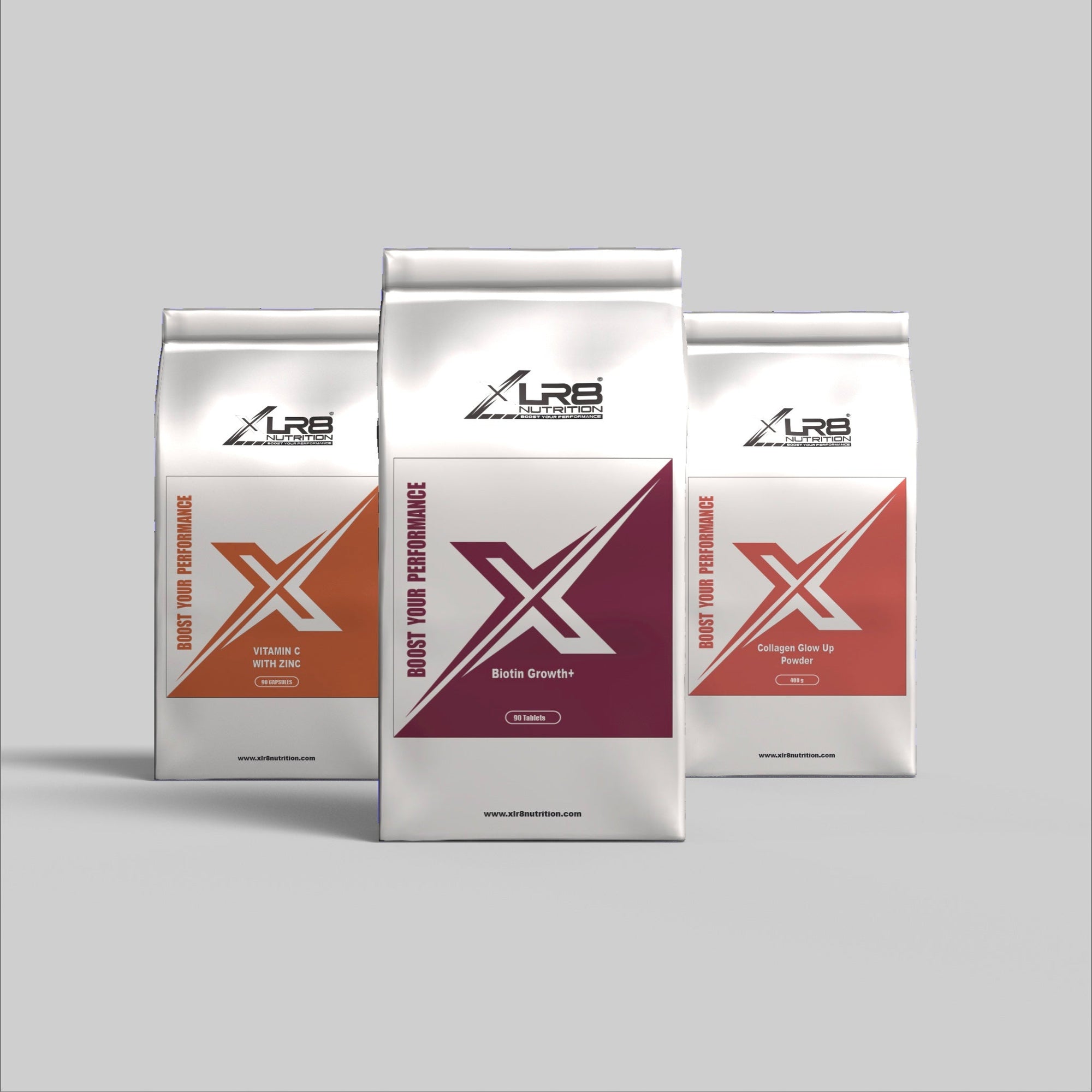 XLR8 Nutrition Radiance Bundle with Collagen, Biotin, and Vitamin C