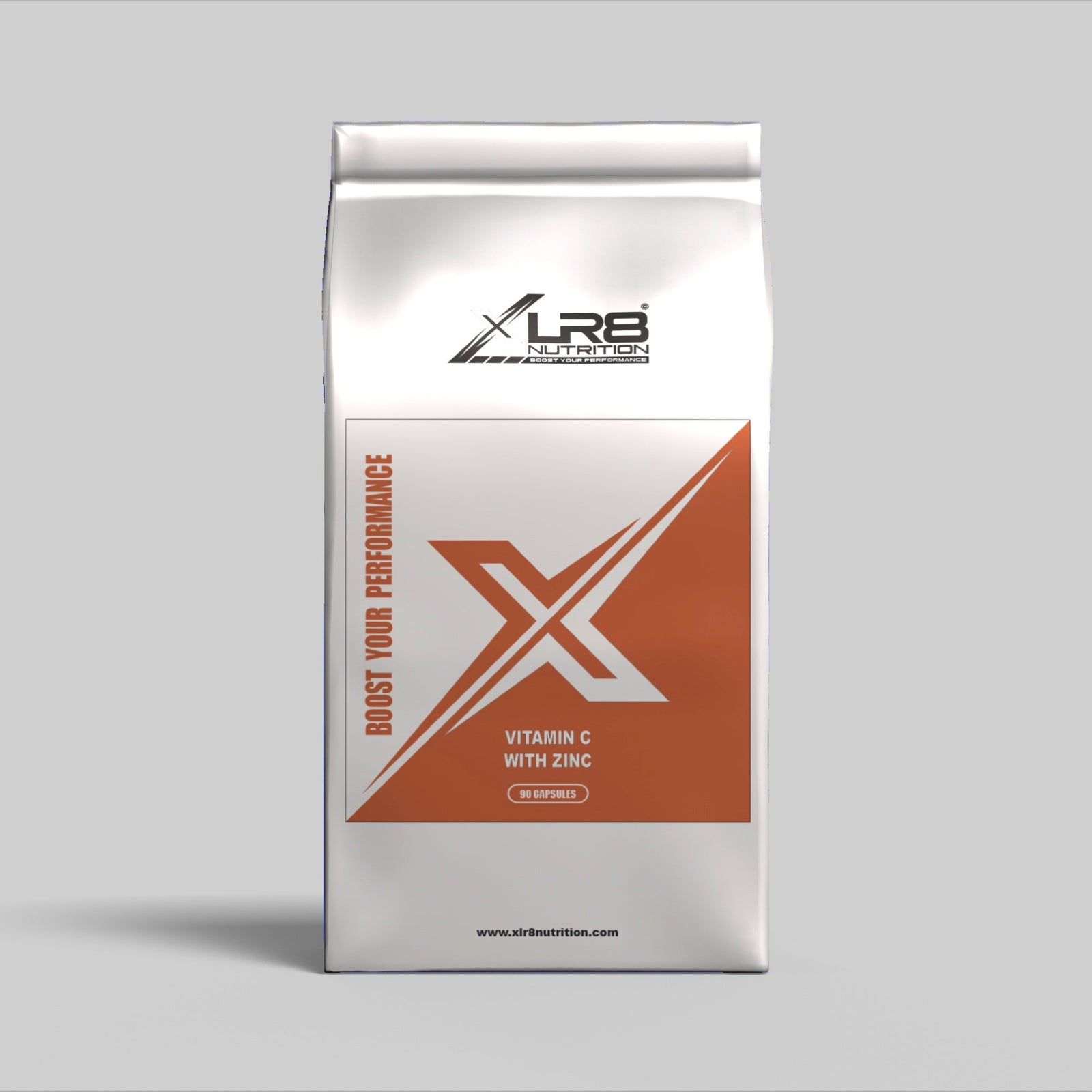 XLR8 Nutrition Vitamin C with Zinc capsules for immune and antioxidant support